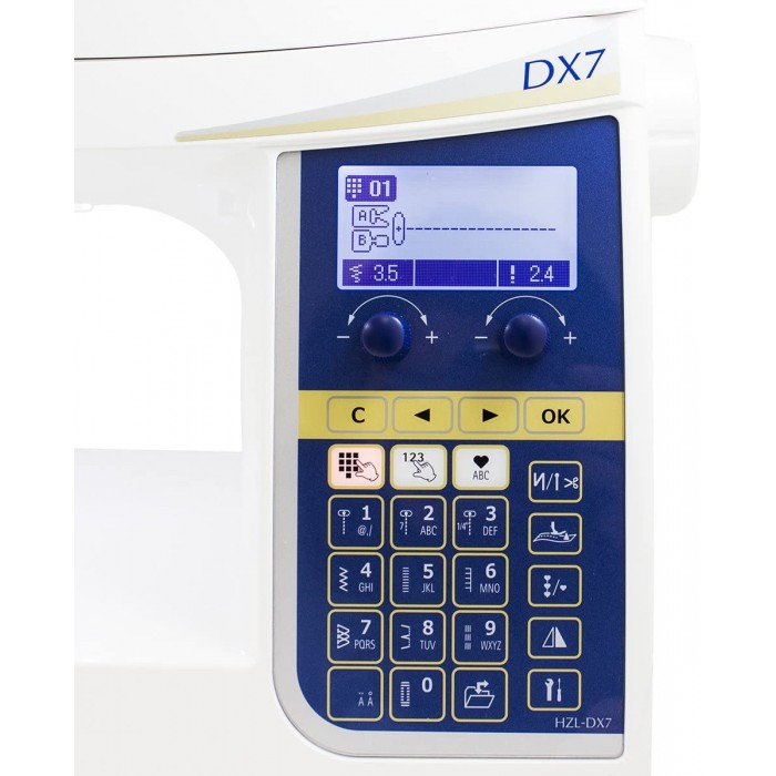 Juki Hzl DX7 Macchina per cucire elettronica avanzata