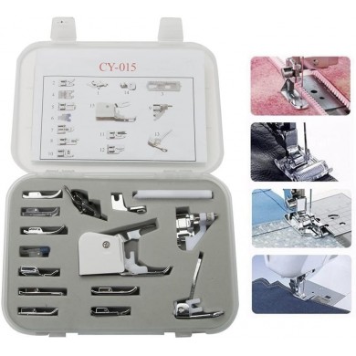 Kit 15 pieds Universali machine à coudre