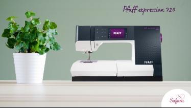 Come utilizzare la Pfaff Expression 720 ? 