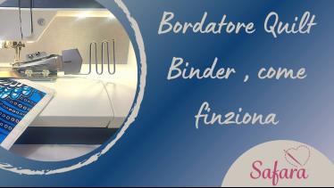 Quilt Binder su Pfaff Expression 720