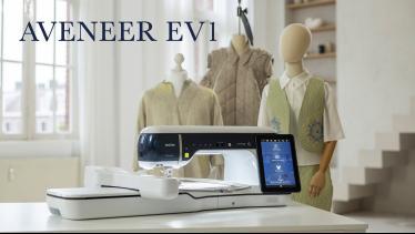 Macchina per cucito quilt e ricamo Aveneer EV1